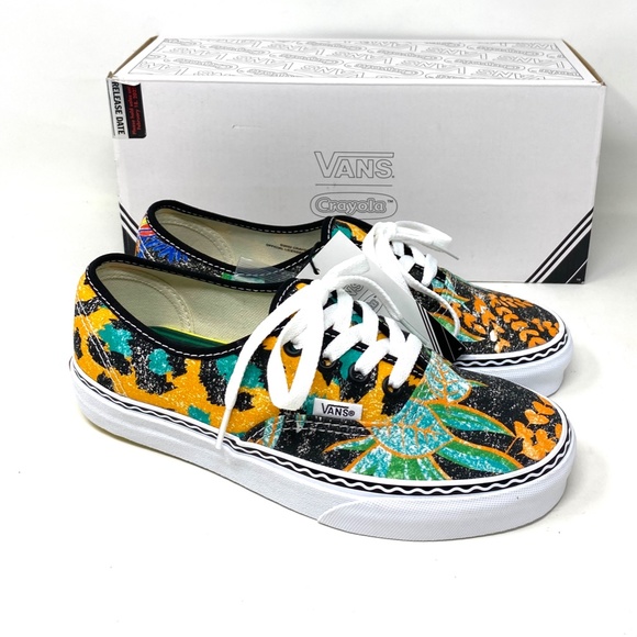 VANS Authentic Crayola Van Doren Men’s Low Top Canvas Sneakers Size VN0A5KRDARF - Picture 8 of 12